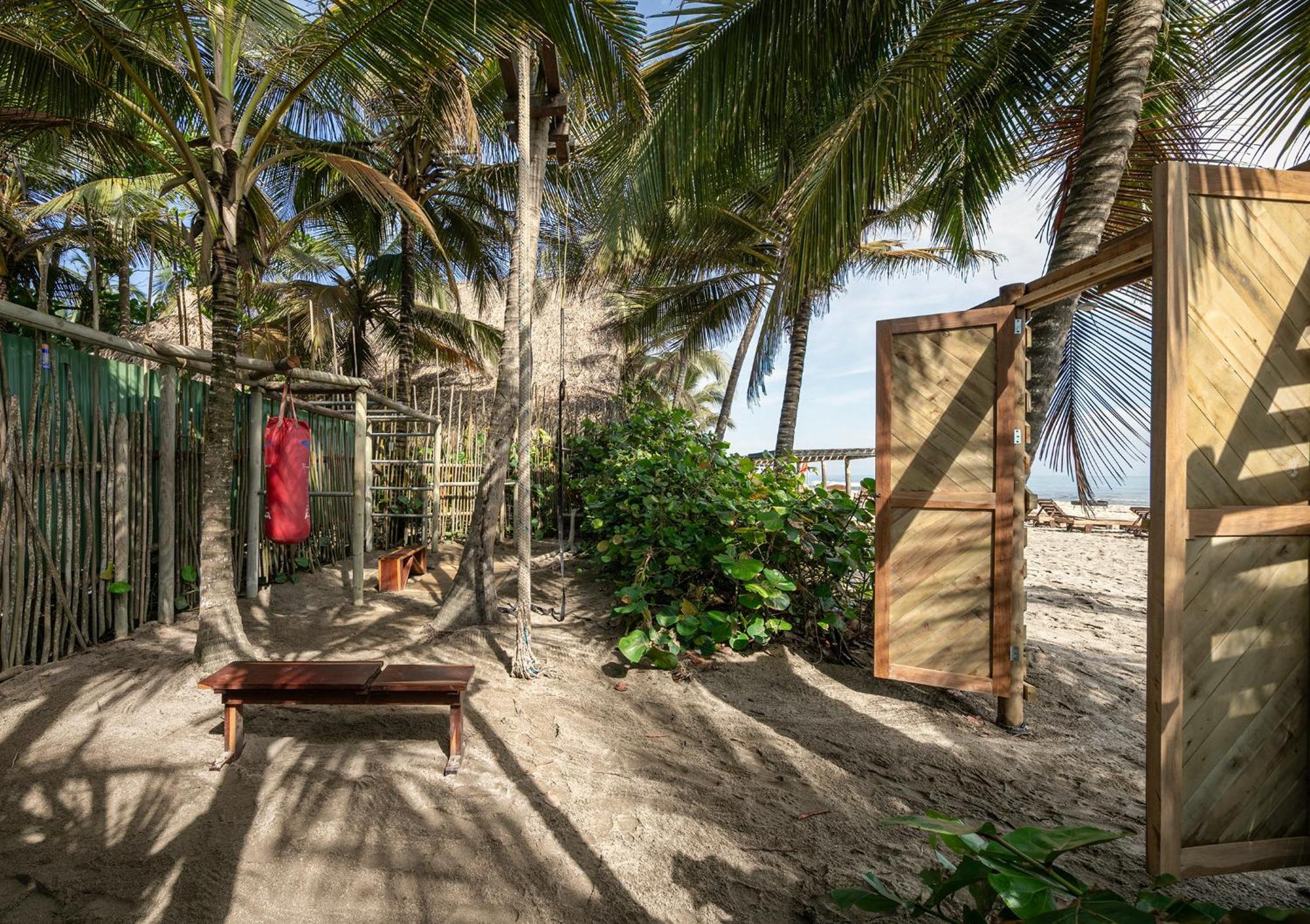 Costeno Beach Otel Santa Marta Dış mekan fotoğraf